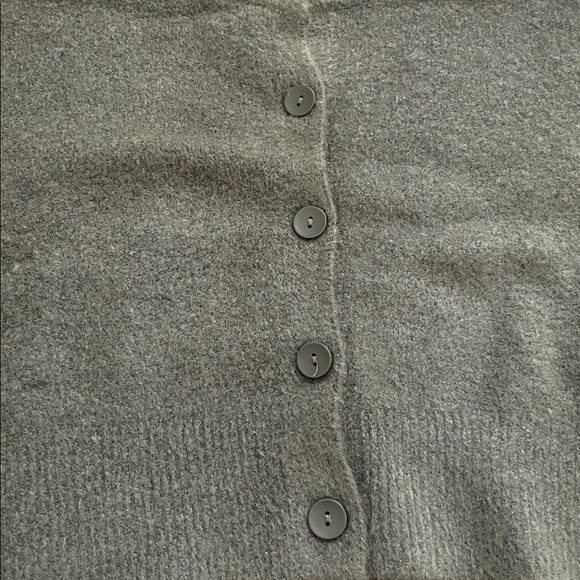 Zara Forest Green Cropped Cardigan - Picture 5 of 6